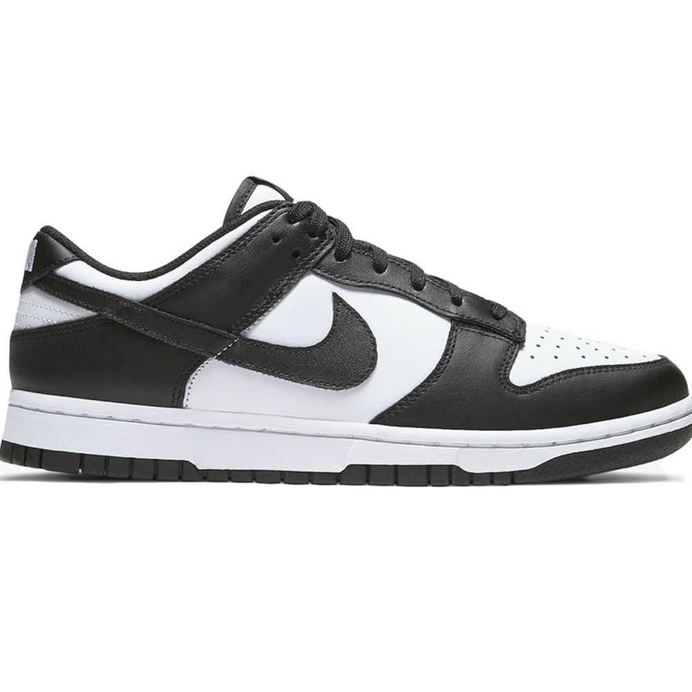 Nike Dunk low Retro Men's Black&White Sneakers 👟 very soft for long time UES
